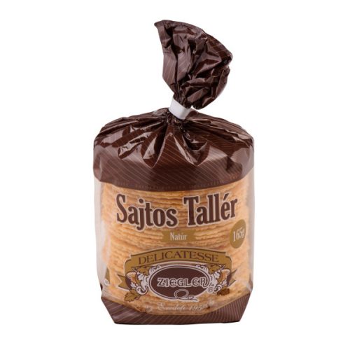 Ziegler Sajtos Tallér Natúr  165 g