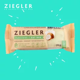   Eredeti ziegler zabszelet kókuszos joghurtos bevonattal 70 g