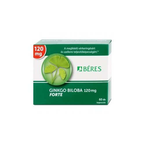 Béres Ginkgo Biloba 120 Mg Kapszula 60db