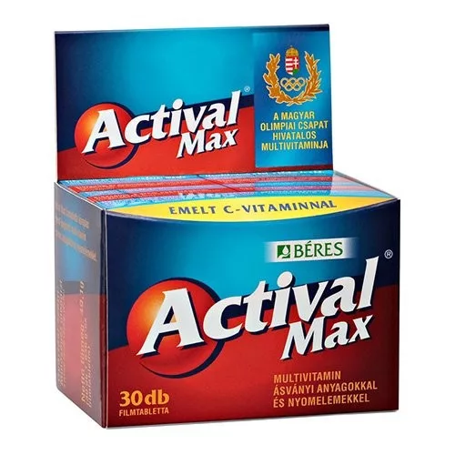 Béres actival max filmtabletta 30db - bio és vegán étrendkiegészítők