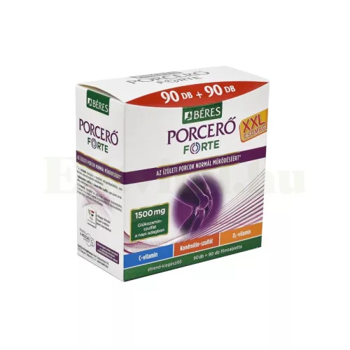 Béres porcerő forte tabletta 2x90db - bio és vegán étrendkiegészítők