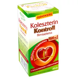 Béres koleszterin kontroll 1500 mg filmtabletta 60 db - bio és vegán étrendkiegészítők