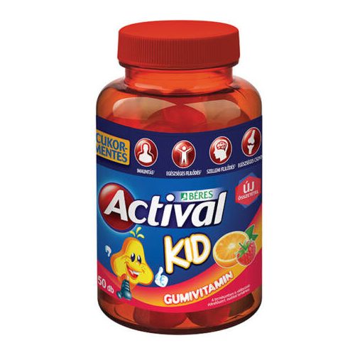 BÉRES ACTIVAL KID GUMIVITAMIN