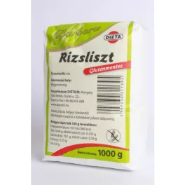 Barbara gluténmentes rizsliszt 1000 g - bio és új hullámos étkezés