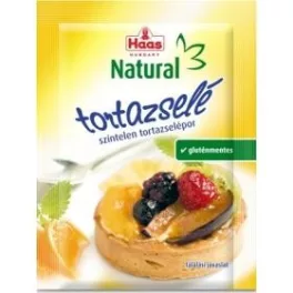 Haas natural tortazselépor színtelen 11 g - bio és új hullámos étkezés