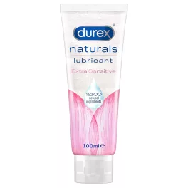 Durex naturals - extra szenzitív síkosító (100ml) - bio és natúr intim együttléthez