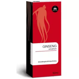 Bioextra ginseng extractum 50 ml - bio és vegán étrendkiegészítők