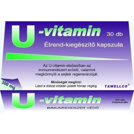 Uvitamin 30 db - bio és vegán étrendkiegészítők