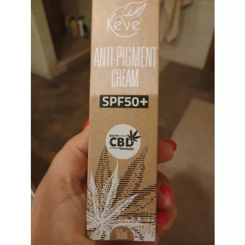 Keve cbd anti pigment krém spf50+ 50 ml