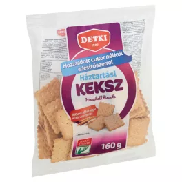 Detki háztartási keksz cukormentes 160 g - bio és új hullámos étkezés
