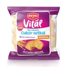 Detki háztartási keksz cukor stop 180 g - bio és új hullámos étkezés