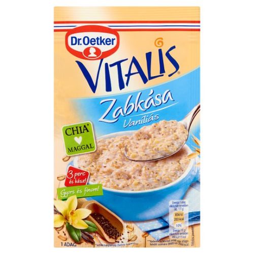 Dr.oetker vitalis zabkása vaníliás 52 g