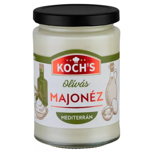 Kochs majonéz olívaolajjal és olívabogyóval 310g
