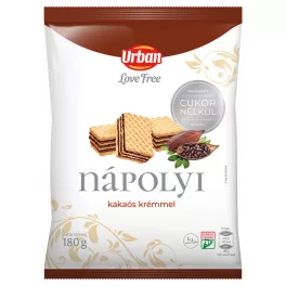 Urban Love Free kakaós nápolyi hcn 180 g - bio és új hullámos étkezés