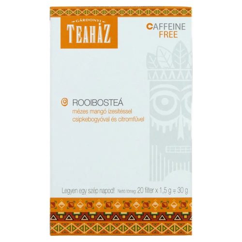 Teaház rooibos tea citromfű-méz 30 g