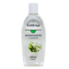 Silver-age aromaterápiás tusfürdő mirtusz 250 ml - bio és natúr kozmetikumok