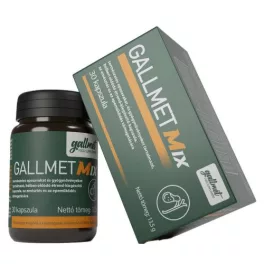 Gallmet-Mix-30 gyógynövény kapszula 30 db - bio és vegán étrendkiegészítők