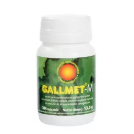 Gallmet-m kapszula 30db - bio és vegán étrendkiegészítők