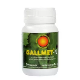 Gallmet-n kapszula 30db - bio és vegán étrendkiegészítők