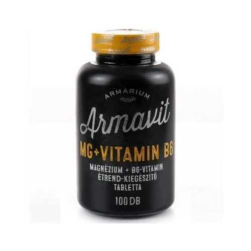 Armárium armavit magnézium+b6 vitamin étrend-kiegészítő tabletta 100 db