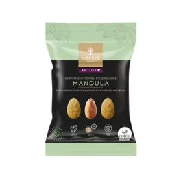 Nobilis antiox kurkumás, étcsokoládés mandula 50 g