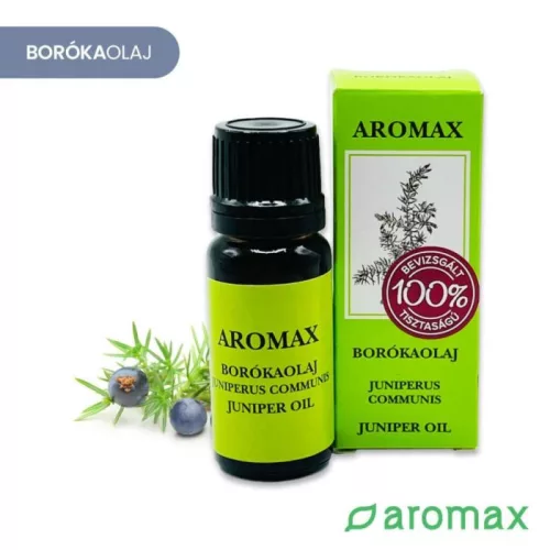 Aromax boróka illóolaj 10 ml - aromaterápiához és wellnesshez