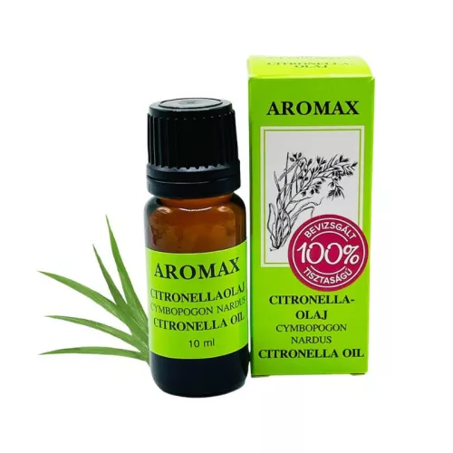 Aromax citronella illóolaj 10 ml - aromaterápiához és wellnesshez