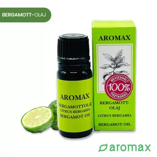 Aromax bergamott illóolaj 10 ml - aromaterápiához és wellnesshez