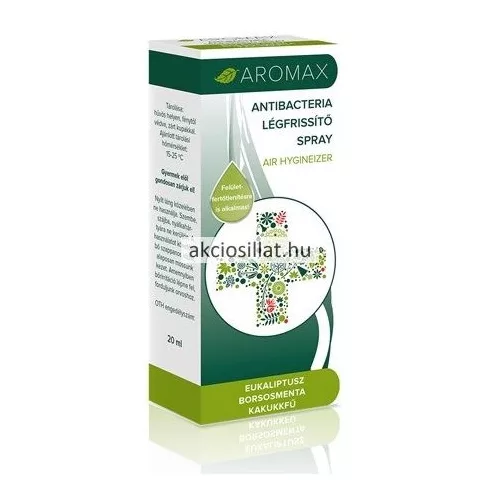 Aromax légfrissítő spray eukaliptusz-borsmenta-kakkukfű 20 ml