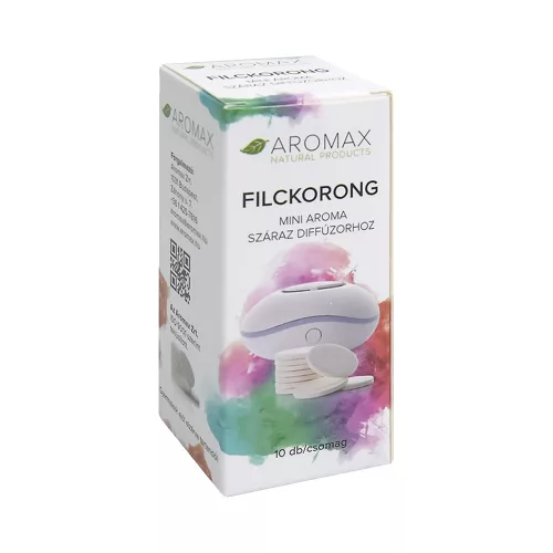 Aromax filckorong mini aroma száraz diffúzorhoz 10 db - aromaterápiához és wellnesshez