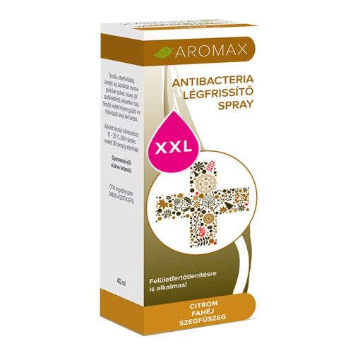 Aromax antibacteria indiai-borsmenta-szegfűszeg spray  XXL 40 ml