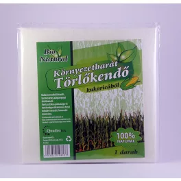 Bionatural környezetbarát törlőkendő kukoricarostból 100% natural 1 db - bio és natúr tisztítószerek