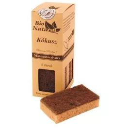 Bio natural kókusz szivacs 6db - bio és natúr tisztítószerek