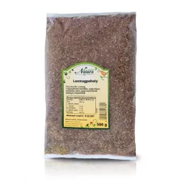 Natura lenmagpehely 500 g - bio és új hullámos étkezés