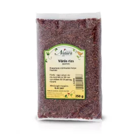 Natura vörös rizs 250 g - bio és új hullámos étkezés