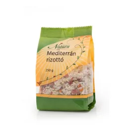Natura mediterrán rizottó 250 g - bio és új hullámos étkezés