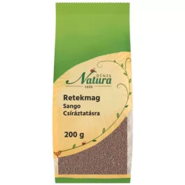 Natura csíráztatásra retekmag sango 200 g - bio és új hullámos étkezés