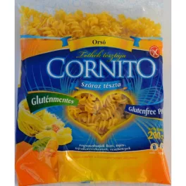 Cornito gluténmentes tészta orsó 200 g - bio és új hullámos étkezés