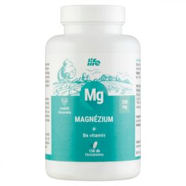 Life magnézium+b6 vitamin filmtabletta 150 db - bio és vegán étrendkiegészítők