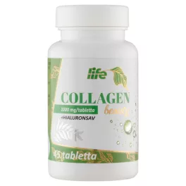 Life collagen beauty 1000mg+hyaluronsav kapszula 45 db