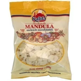 Kalifa mandula szeletelt 100 g - bio és új hullámos étkezés