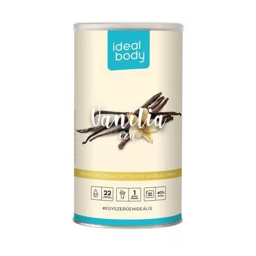 IdealBody fogyókúrás italpor vanília 525 g (Turbó Diéta)