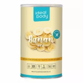 Idealbody fogyókúrás italpor banán 525 g - bio és vegán étrendkiegészítők