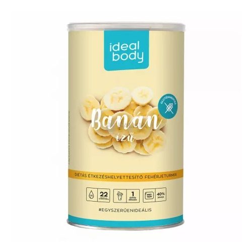 IdealBody Fogyókúrás Italpor Banános 525 g (Turbó Diéta)