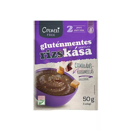 Cornexi gluténmentes rizskása csokoládés-karamellás 50 g
