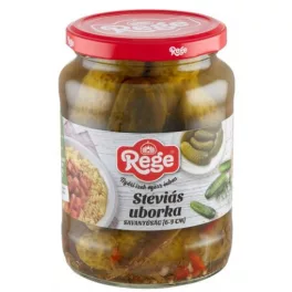 Rege csemegeuborka steviás 6-9cm 680g cm - bio és új hullámos étkezés