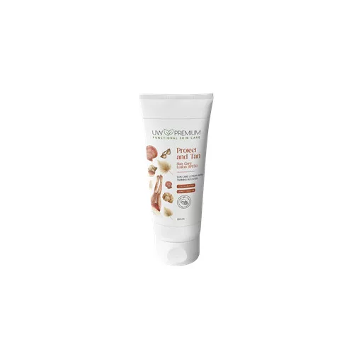 Uw premium védő és barnulást segítő naptej spf50 150 ml