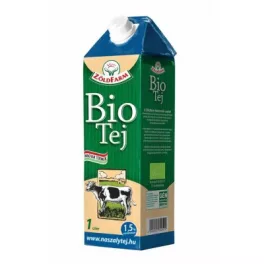 Zöldfarm bio tej 1.5 % uht /tartós/ 1000 ml - bio és új hullámos étkezés