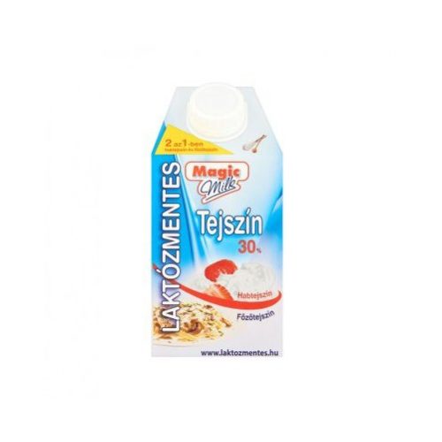 Magic Milk laktózmentes uht tejszín 30% 2 in 1 500 ml
