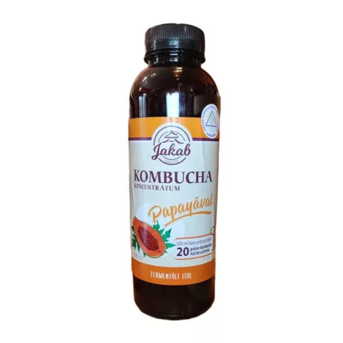 Kombucha tea koncentrátum papayás 500 ml